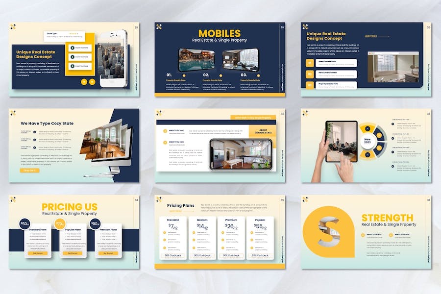 房地产讲述展示销售方案推介PPT模板 - PPT派