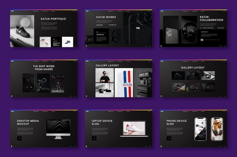 商务品牌推广融资计划书Keynote模板 - PPT派