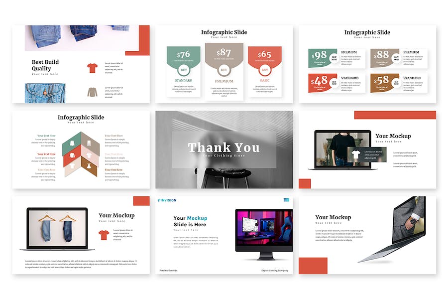 摄影作品集图片展示Keynote模板 - PPT派