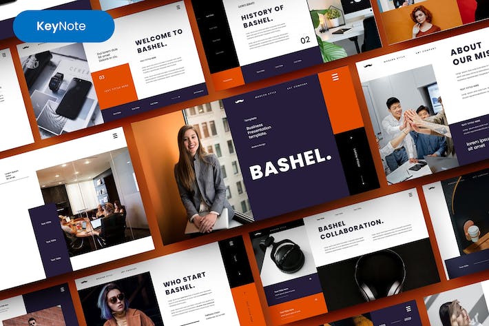 商务企业形象展示融资方案Keynote模板 - PPT派