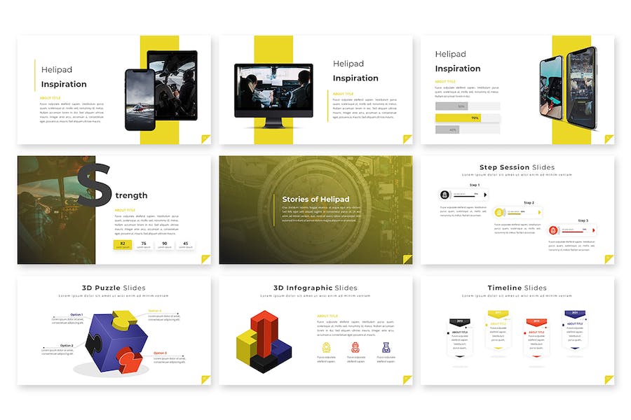 高级极简风格商务演讲Keynote模板 - PPT派