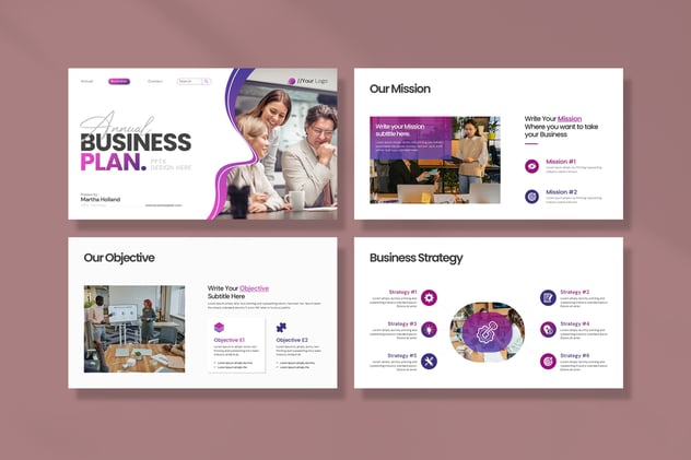 商业计划融资演讲说明Keynote模板 - PPT派