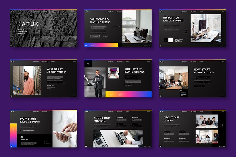 商务品牌推广融资计划书Keynote模板 - PPT派