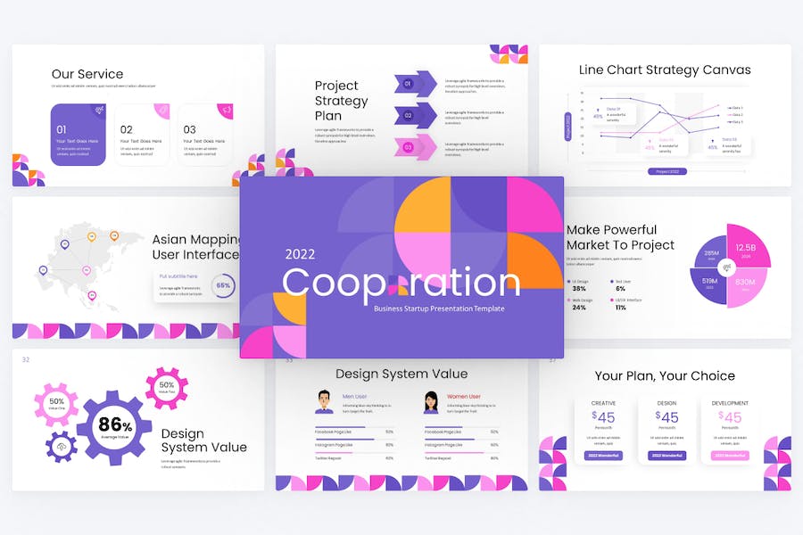 Cooperation-business-startup-powerpoint-template - PPT派