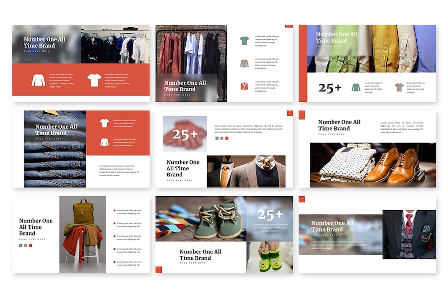 摄影作品集图片展示Keynote模板 - PPT派