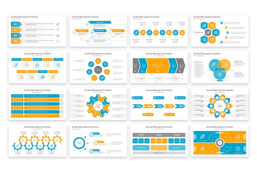 质量管理体系建设流程Keynote模板 - PPT派