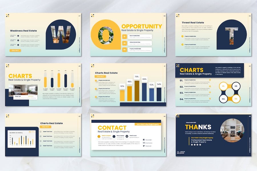 房地产讲述展示销售方案推介PPT模板 - PPT派