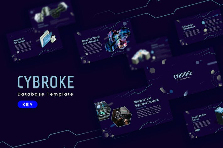 赛博克科技未来主题Keynote模板 - PPT派