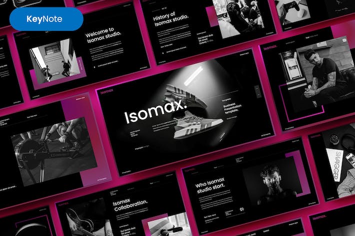 商业项目展示融资路演Keynote模板 - PPT派