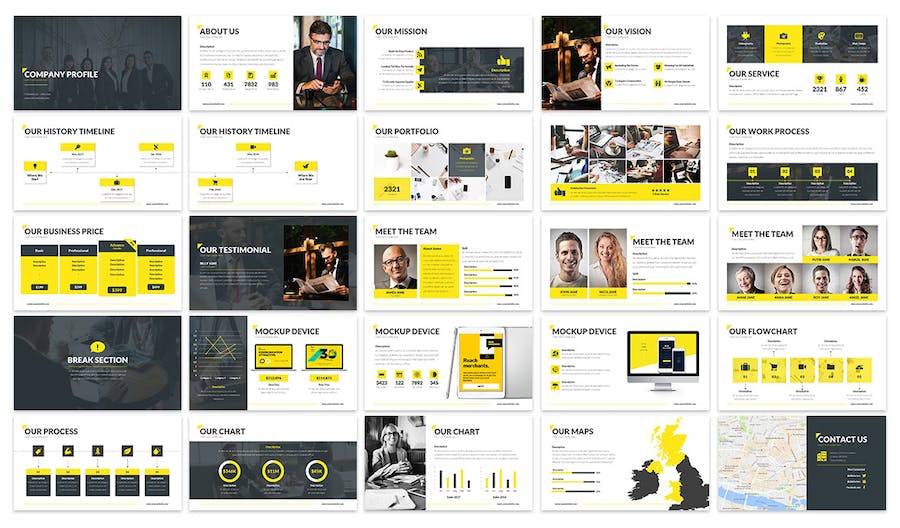 企业公司简介品牌宣传Keynote模板 - PPT派