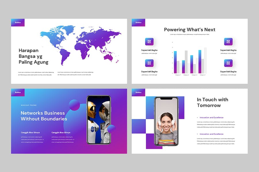 科技创新技术产品功能展示Keynote模板 - PPT派