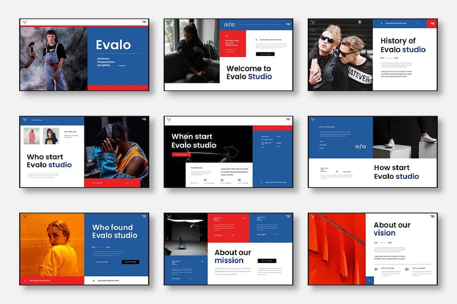 现代商务企业品牌形象展示宣传Keynote模板 - PPT派