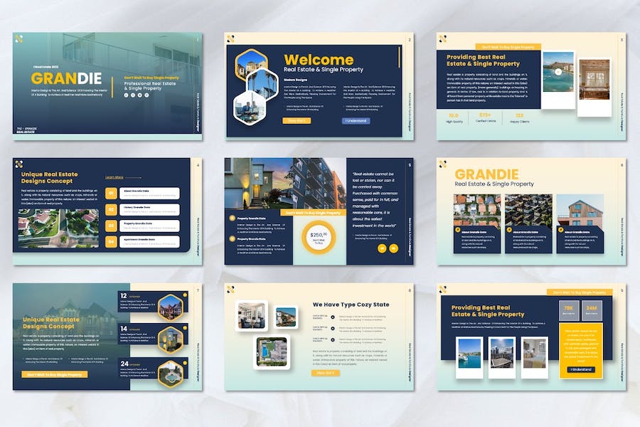 房地产讲述展示销售方案推介PPT模板 - PPT派