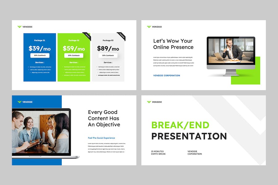 商务广告宣传推广方案PPT模板 - PPT派