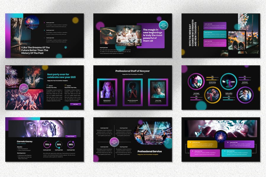 新年展望总结规划目标实现Keynote模板 - PPT派