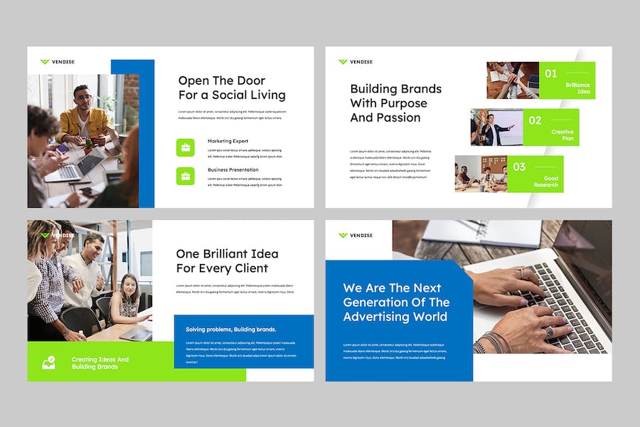 商务广告宣传推广方案PPT模板 - PPT派