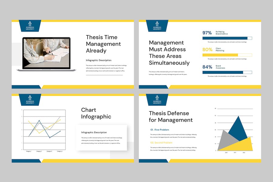 学位论文答辩展示演讲PPT模板 - PPT派