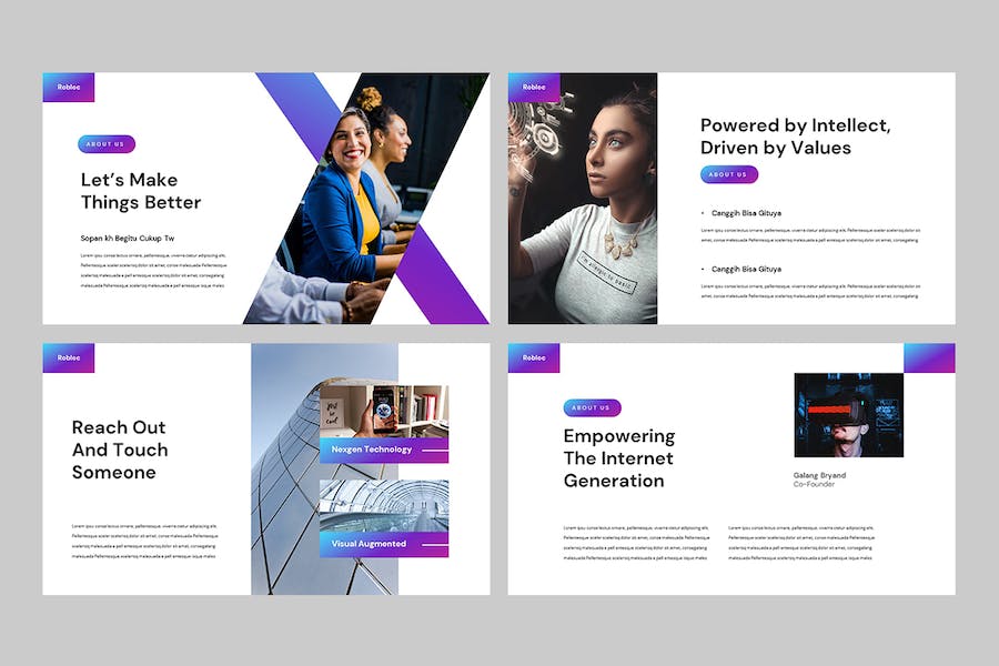 科技创新技术产品功能展示Keynote模板 - PPT派