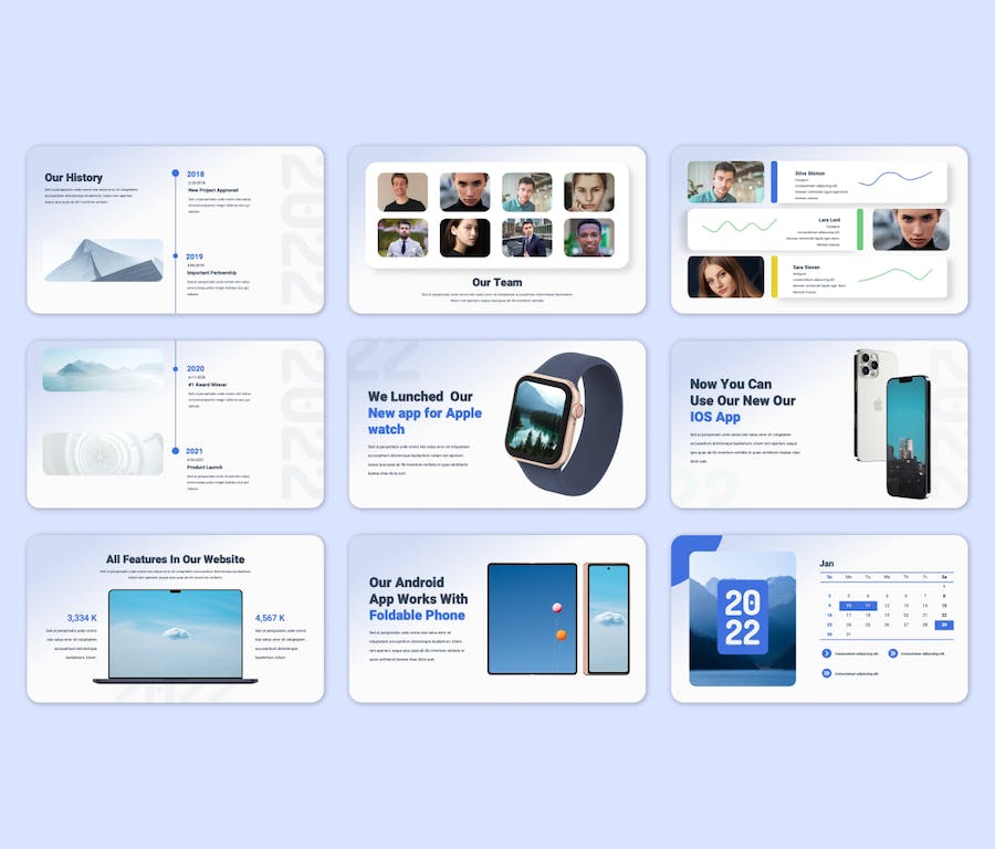 年度商业计划书国外高级PPT模板 - PPT派