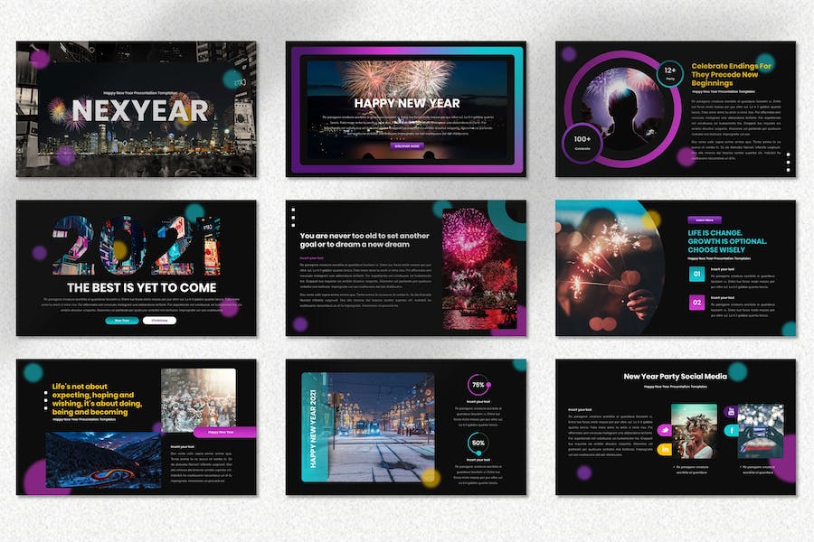 新年展望总结规划目标实现Keynote模板 - PPT派