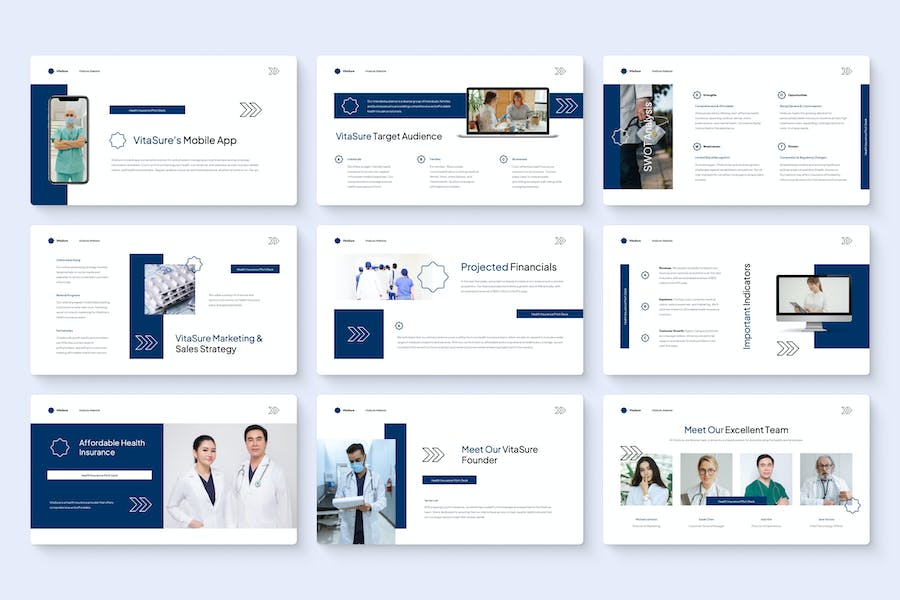 Vitasure-health-insurance-pitch-deck-powerpoint - PPT派