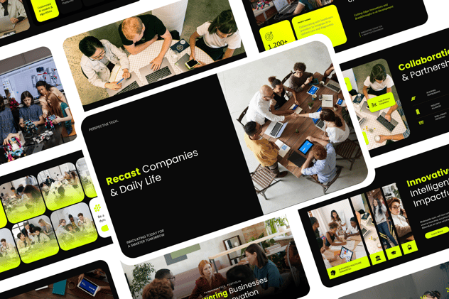 人工智能科技重塑数字化方案PPT模板 - PPT派