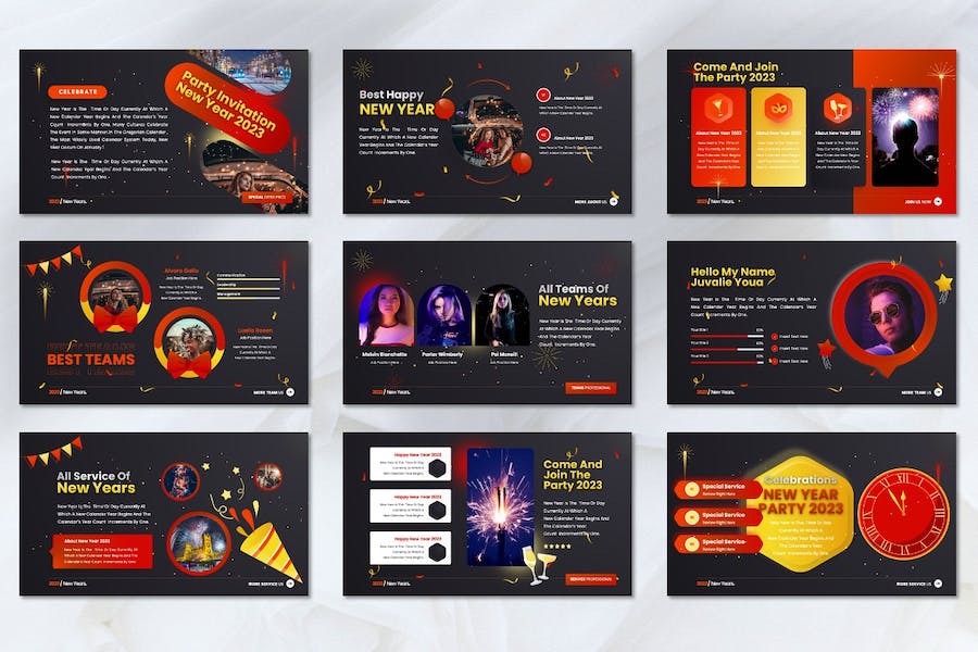 新年开年庆典方案Keynote模板 - PPT派