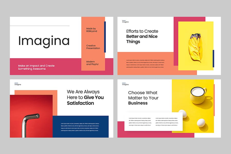 创意现代设计方案展示PPT模板 - PPT派