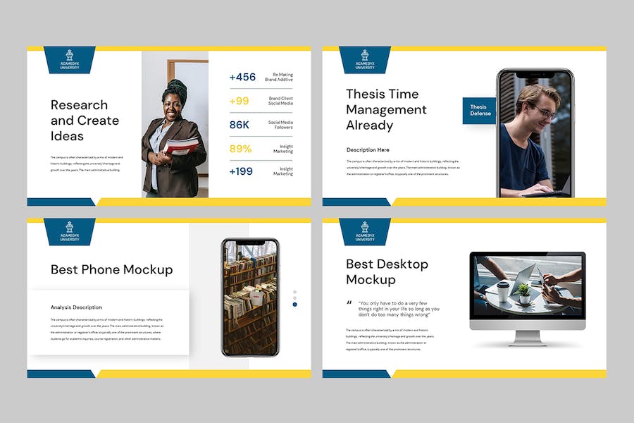 学位论文答辩展示演讲PPT模板 - PPT派