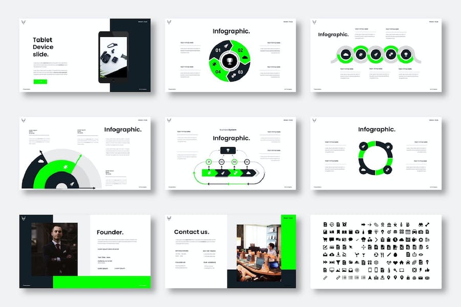 商业企业宣传推广营销策略PPT模板 - PPT派
