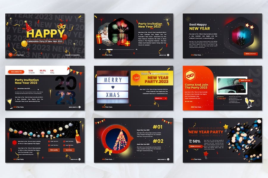 新年开年庆典方案Keynote模板 - PPT派