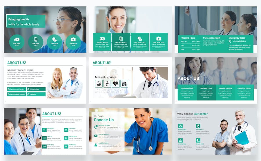 医疗诊疗专业讲座Keynote模板 - PPT派