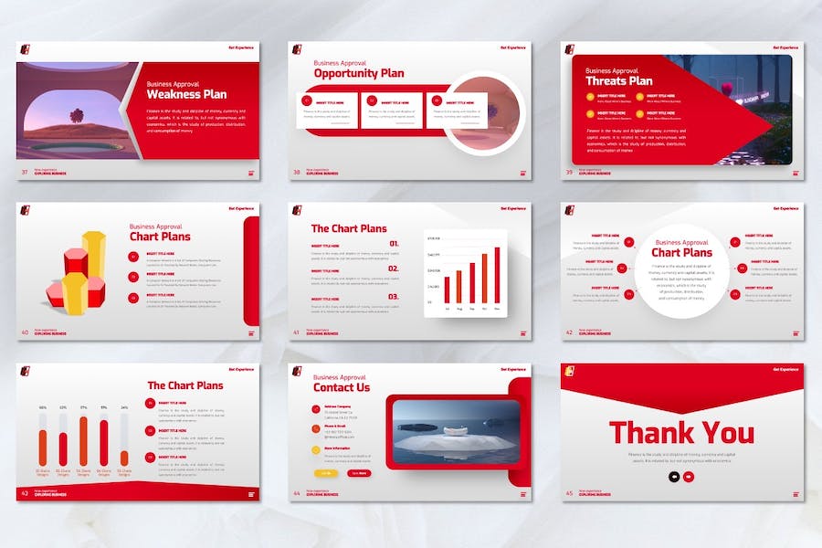 商务项目展示融资计划Keynote模板 - PPT派