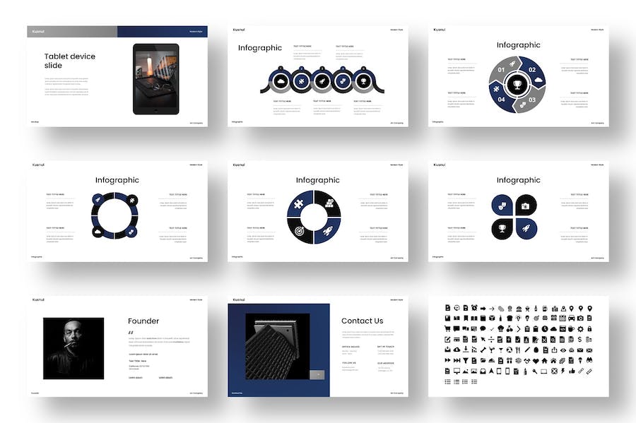商务品牌推广设计策略营销方案PPT模板 - PPT派