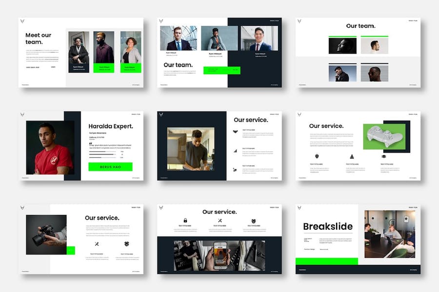 商业企业宣传推广营销策略PPT模板 - PPT派
