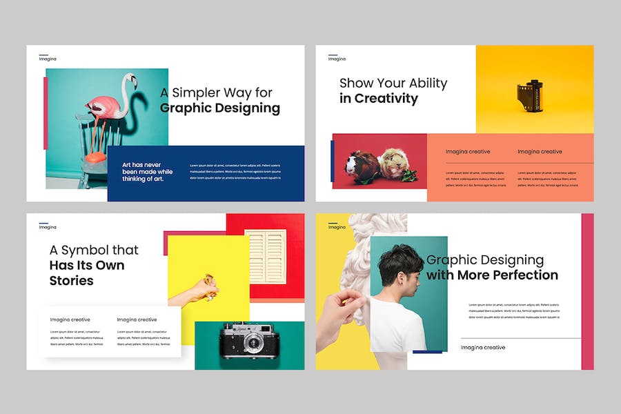 创意现代设计方案展示PPT模板 - PPT派