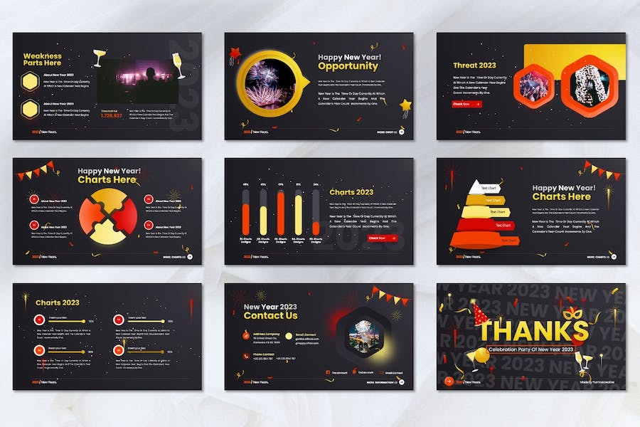 新年开年庆典方案Keynote模板 - PPT派