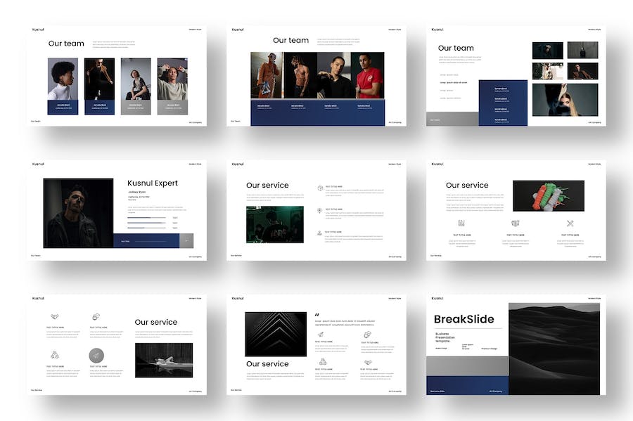 商务品牌推广设计策略营销方案PPT模板 - PPT派