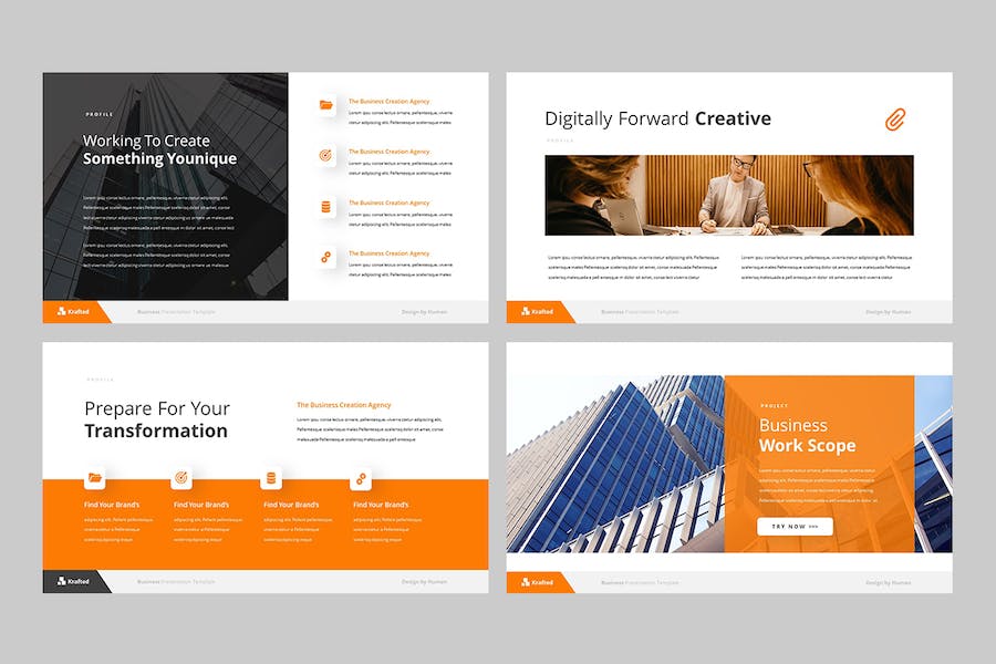 创意商业计划书项目推介PPT模板 - PPT派