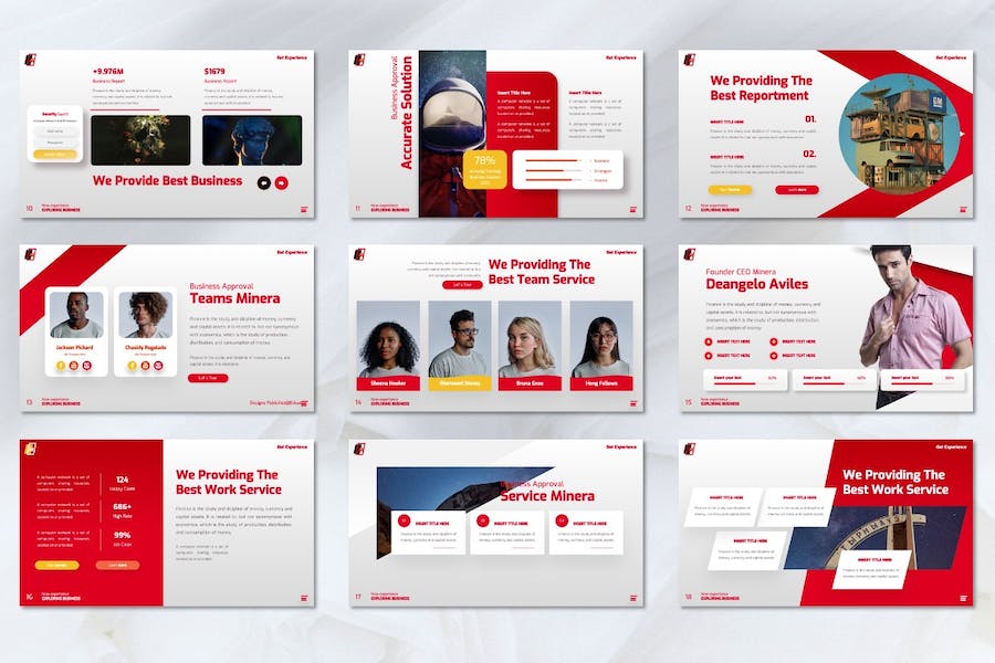 商务项目展示融资计划Keynote模板 - PPT派