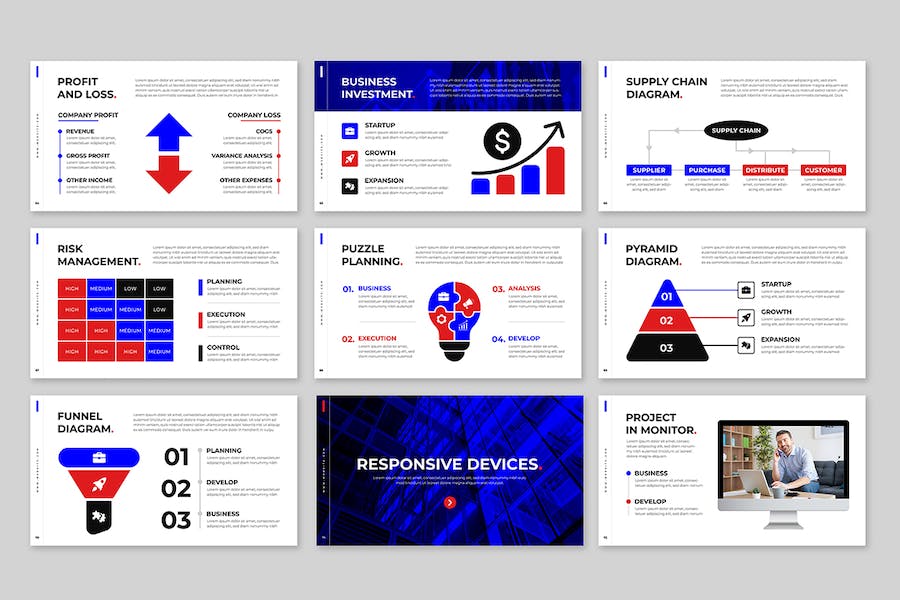 商务品牌建设方案展示PPT模板 Retry - PPT派