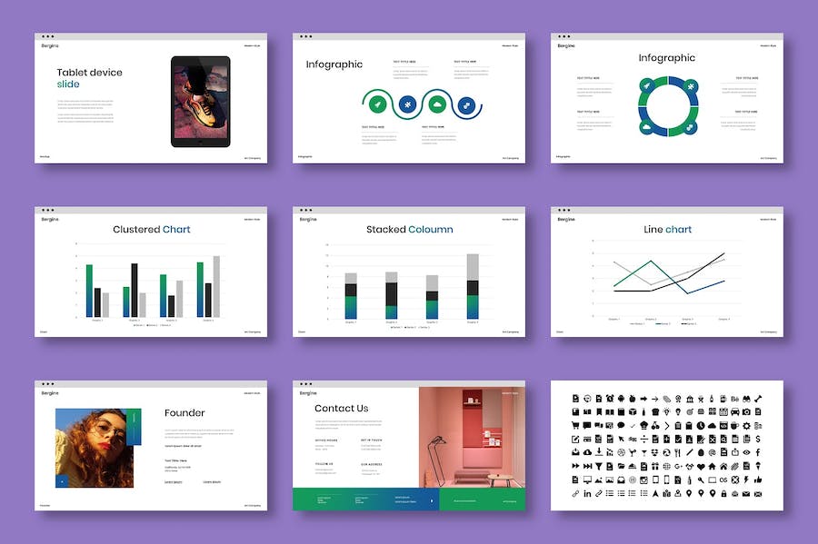 商务项目展示融资演讲投资方案Keynote模板 - PPT派