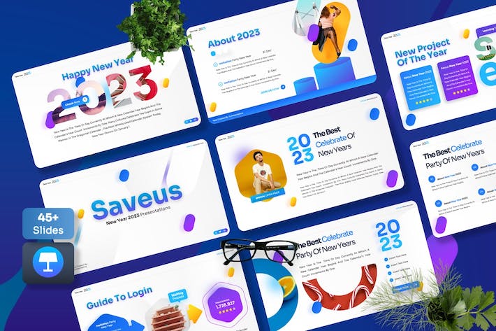 新年庆祝活动策划推广方案Keynote模板 - PPT派