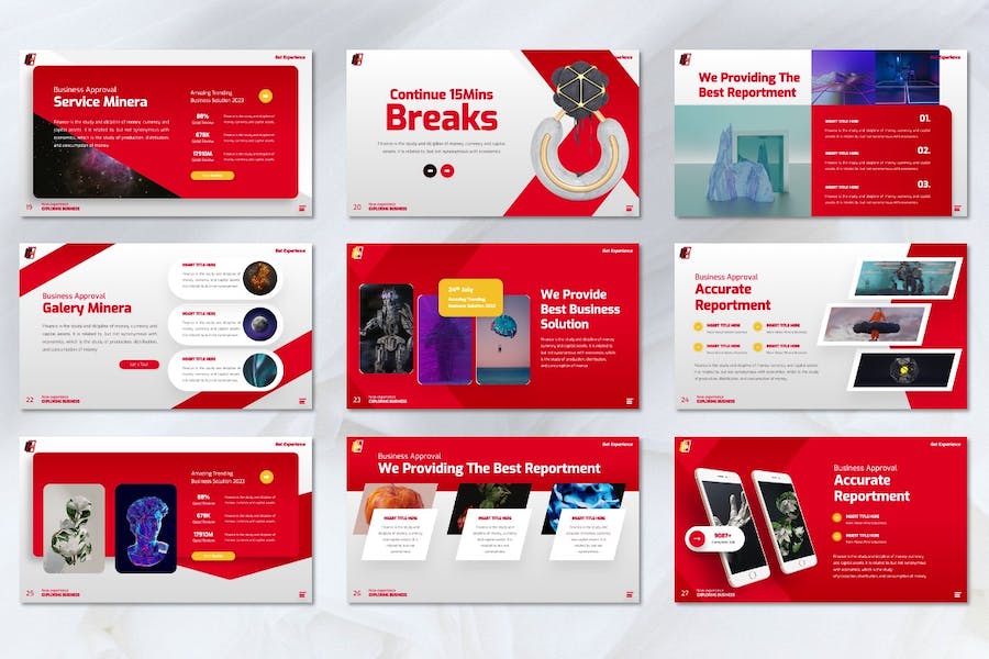 商务项目展示融资计划Keynote模板 - PPT派