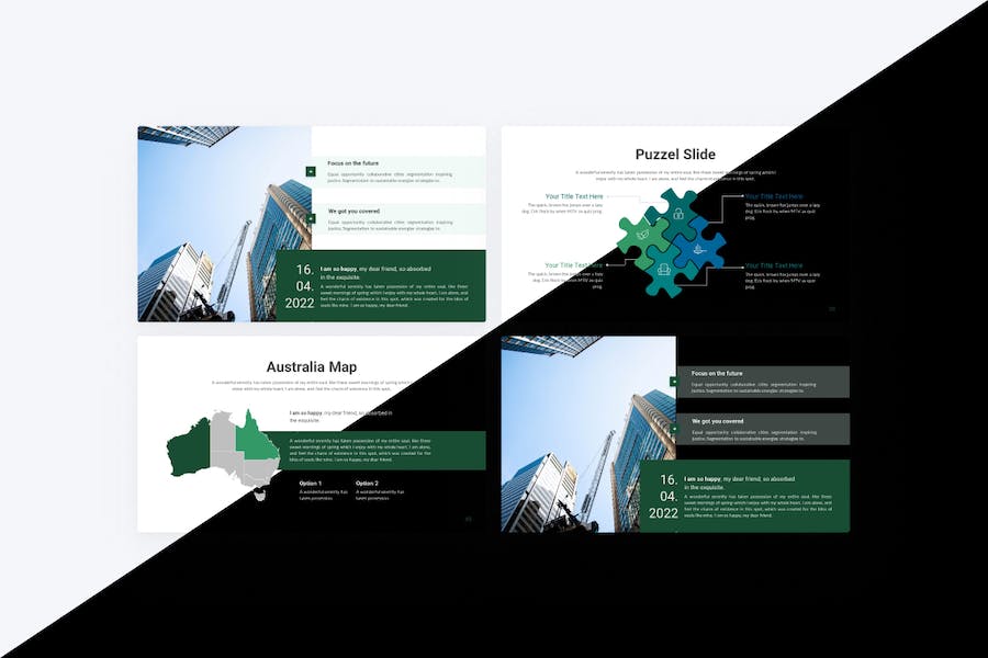 Residensial-green-simple-real-estate-powerpoint - PPT派