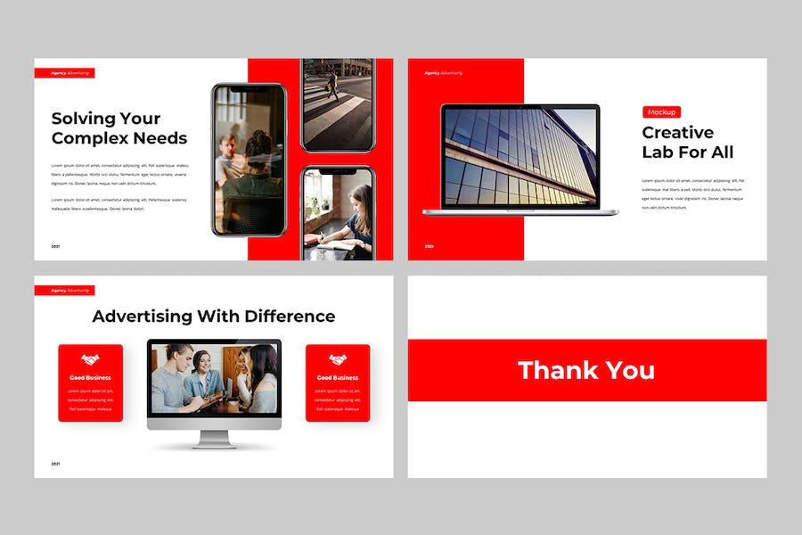 商务机构现代风格企业汇报PPT模板 - PPT派