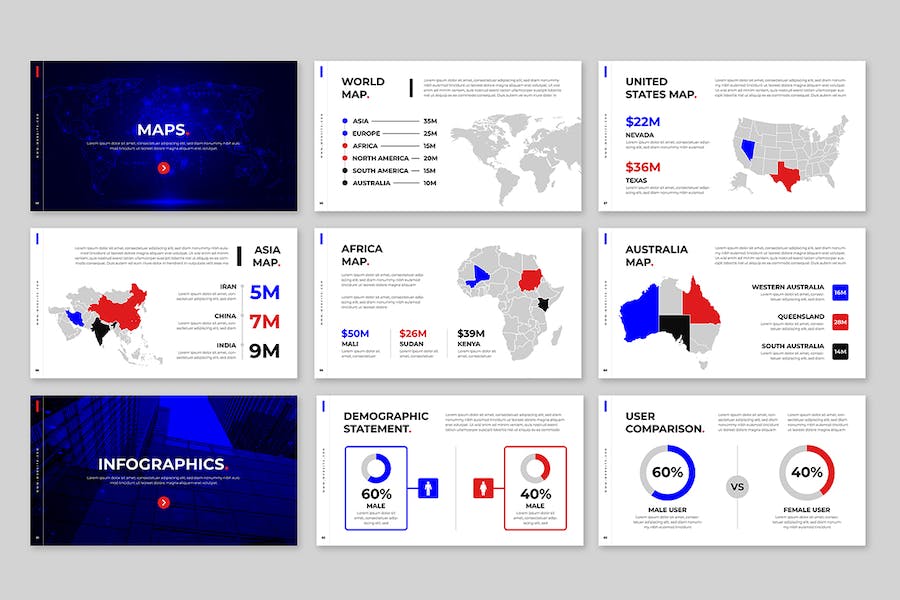 商务品牌建设方案展示PPT模板 Retry - PPT派