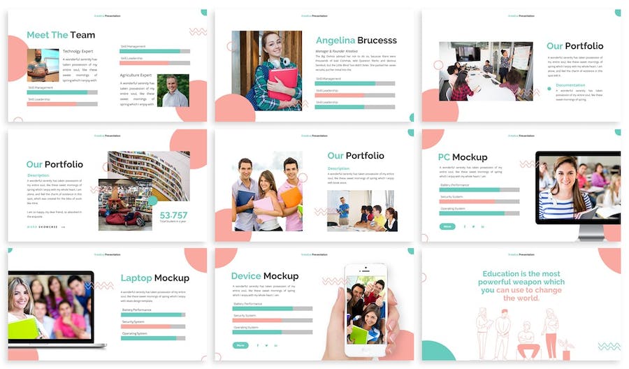 创意设计代理公司服务Keynote模板 - PPT派