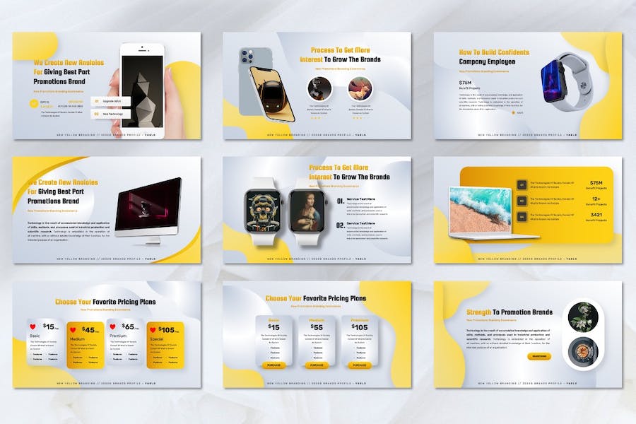 多功能商业融资营销方案Keynote模板 - PPT派