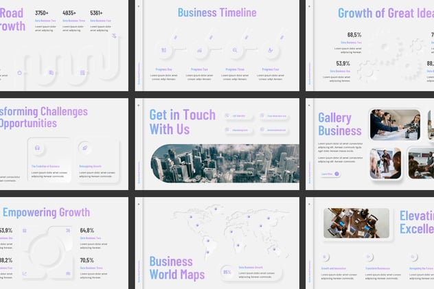 业务增长战略规划方案Keynote模板 - PPT派